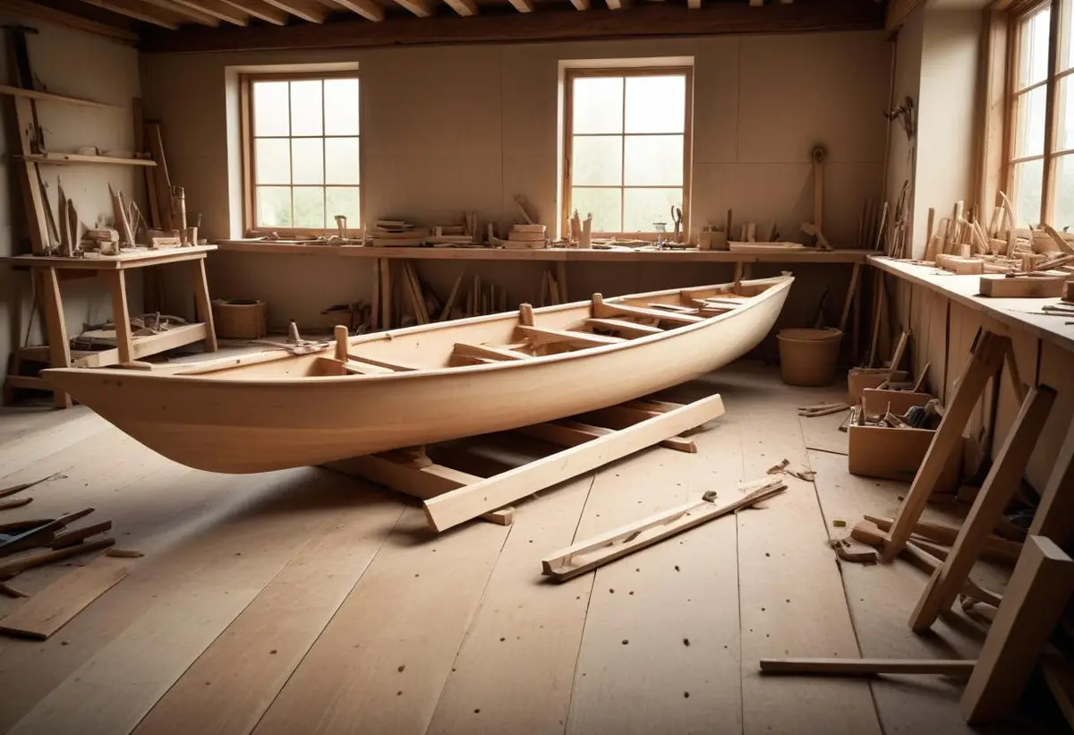 Bygg din egen fiskebåt – billigt och roligt illustration