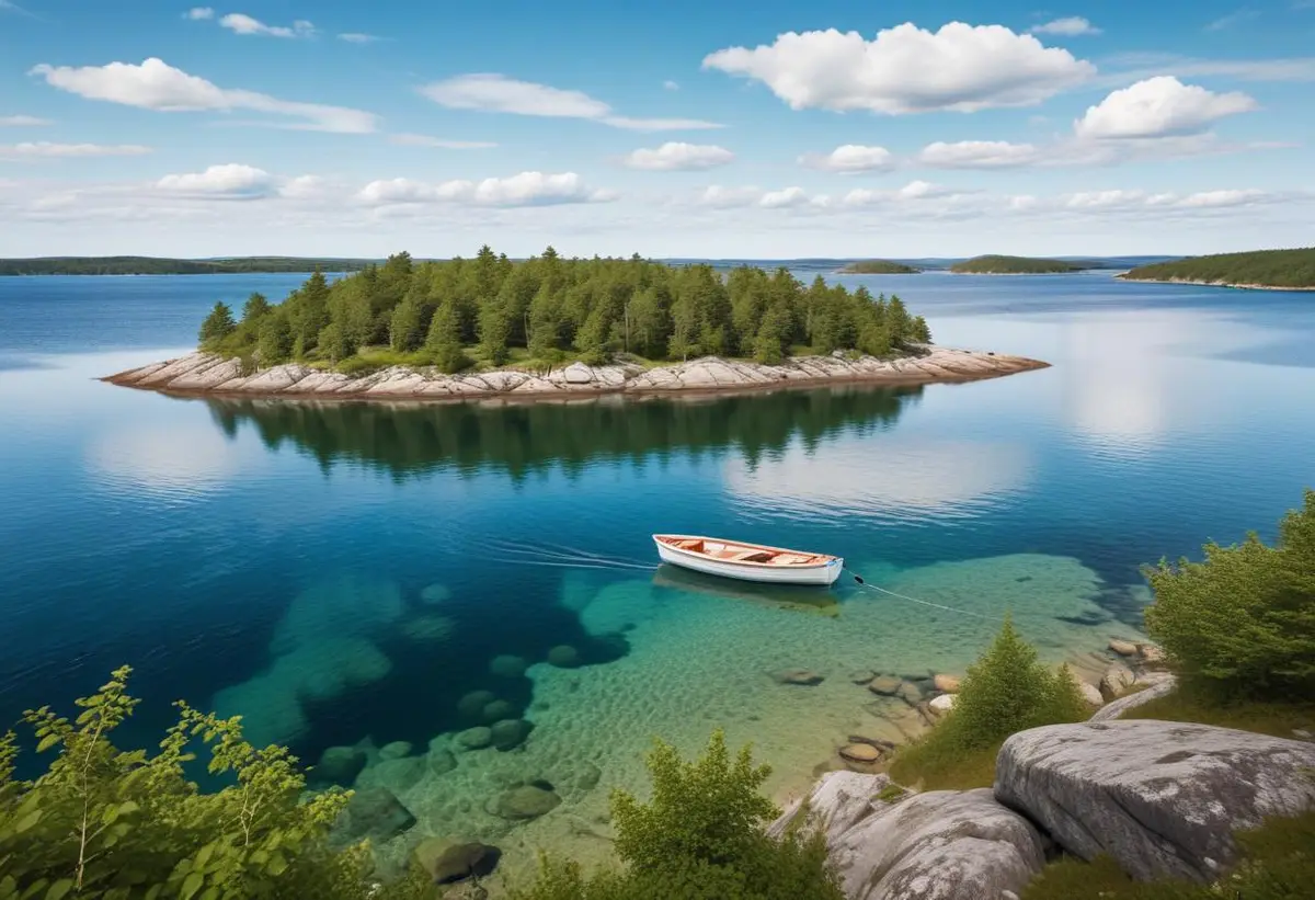 Flugan båt gör båtlivet roligare för alla illustration